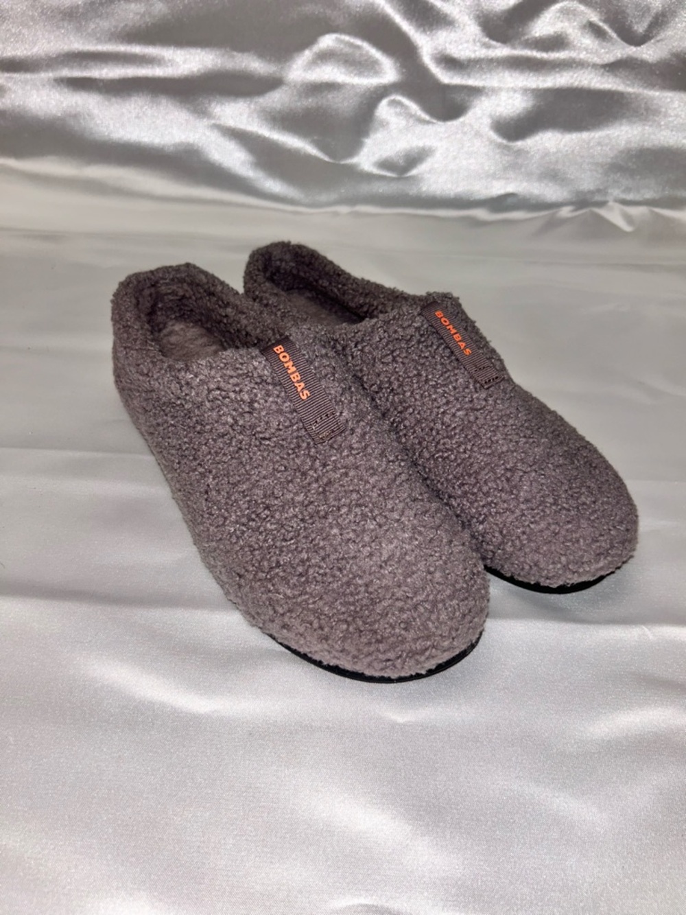 Bombas Men’s Mushroom Color Fleece Slip-On Slippers | Men’s Medium 8-9